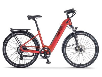 WISPER WAYFARER H7 450W CITY E BIKE 27.5" WHEEL Red  click to zoom image