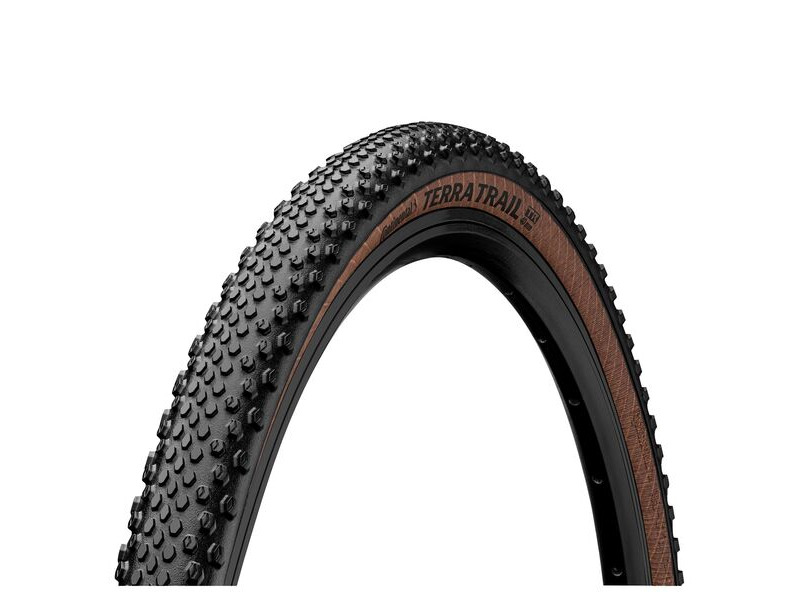 CONTINENTAL TERRA TRAIL PROTECTION TYRE - FOLDABLE BLACKCHILI COMPOUND click to zoom image