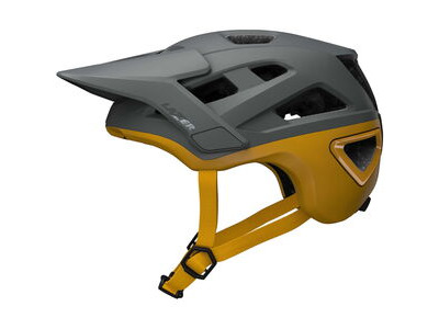 LAZER Jackal KinetiCore Helmet, Matt Grey Autumn click to zoom image