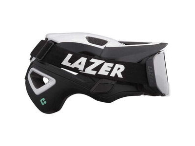 LAZER Jackal KinetiCore Helmet, Matt White/Black click to zoom image