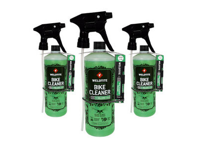 WELDTITE Weldtite Bike Cleaner Spray 1 Litre with 30ml Reload LIME click to zoom image