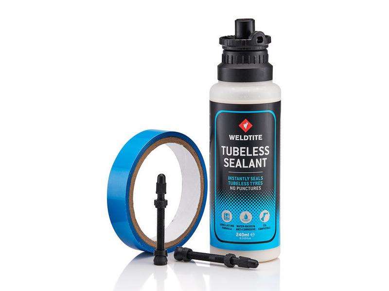 WELDTITE Tubeless Conversion System Road click to zoom image