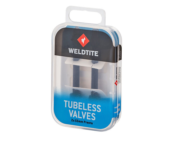 WELDTITE Tubeless Valve Kit Presta 55mm click to zoom image