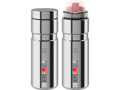 ELITE Deboyo Race stainless steel vacuum bottle 550 ml silver - 12 hours thermal click to zoom image