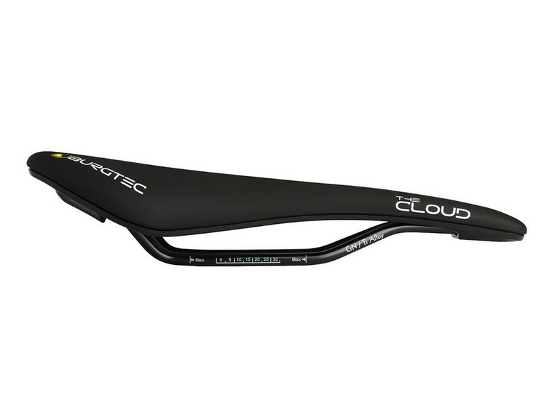 BURGTEC THE CLOUD MK2 MOUNTAIN BIKE SADDLE Ti rails click to zoom image