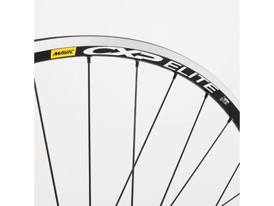 M PART Road Front Wheel Shimano RS400 Hub Mavic CXP Elite Rim black 700c click to zoom image