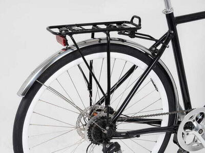 M PART City AVS Adjustable Rear Pannier Rack black click to zoom image
