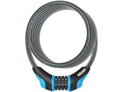 ONGUARD Neon Combination Coil 12mm Cable Lock click to zoom image