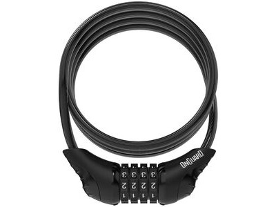 ONGUARD Neon Combination Coil 12mm Cable Lock 180cm x 12cm BLACK  click to zoom image