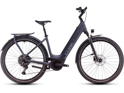 CUBE TOURING HYBRID PRO 625 ELECTRIC BIKE low crossbar click to zoom image