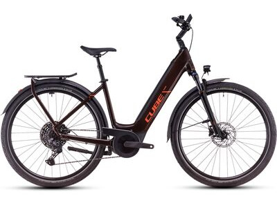 CUBE TOURING HYBRID PRO 625 ELECTRIC BIKE low crossbar