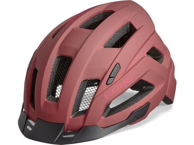 CUBE CINITY CYCLE HELMET L (57-62) RED  click to zoom image