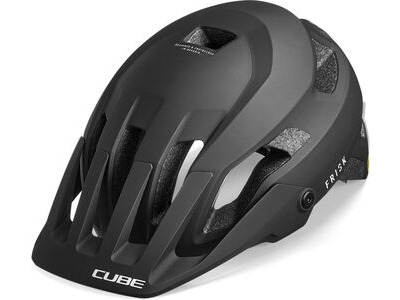 CUBE FRISK CYCLE HELMET M (52-57) Black  click to zoom image