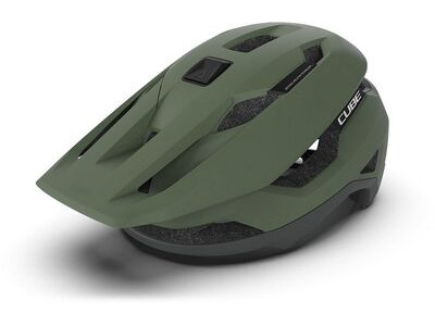 CUBE TROOPER MOUNTAIN BIKE HELMET S (52-56) Olive  click to zoom image