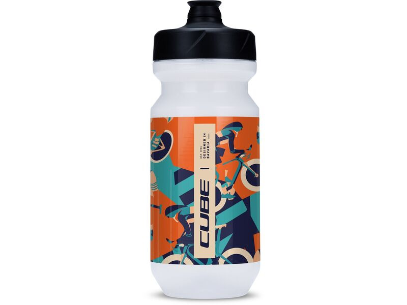 CUBE Bottle Flow 500 blue/orange click to zoom image