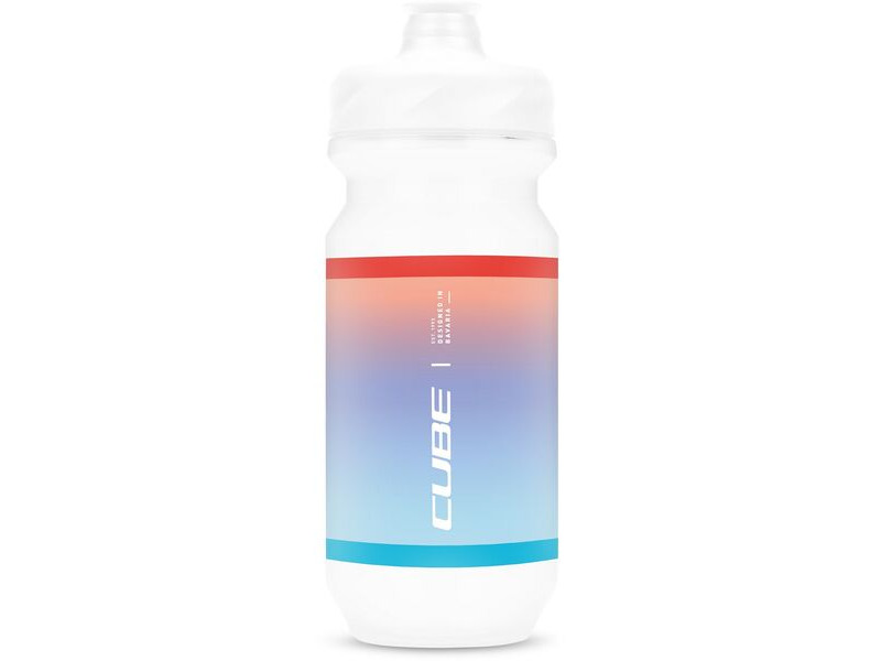 CUBE Bottle Flow 500 white/blue/red click to zoom image