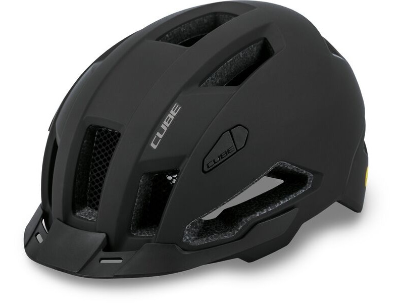 CUBE Helmet Evoy Hybrid Black click to zoom image