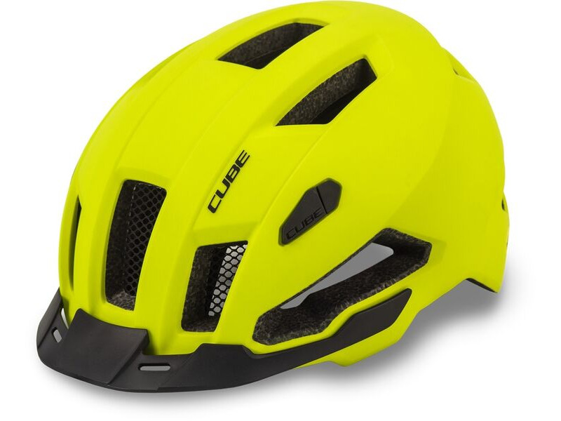 CUBE Helmet Evoy Hybrid Yellow click to zoom image