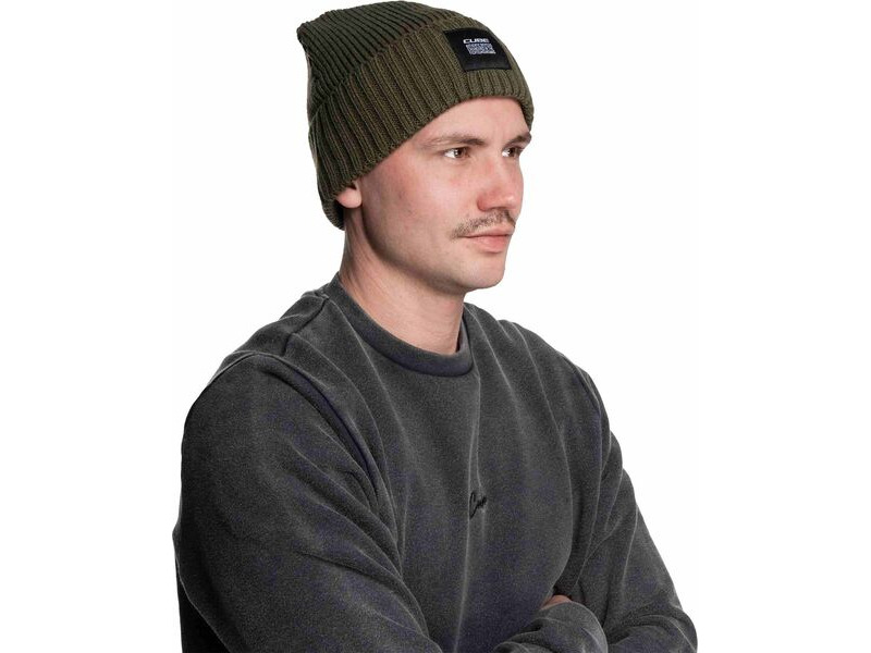 CUBE Beanie olive click to zoom image