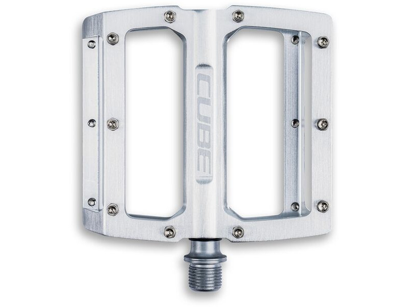 CUBE Pedals All Mountain Silver Brushed click to zoom image