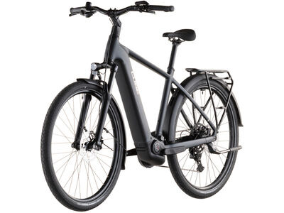 CUBE Touring Hybrid One 600 Electric Bike 58 cm coal/chrome  click to zoom image