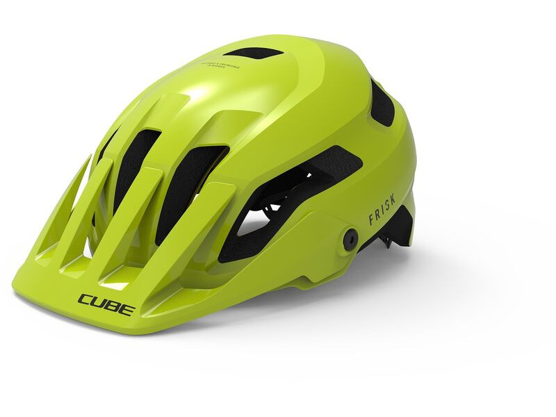CUBE Helmet Frisk Lime click to zoom image