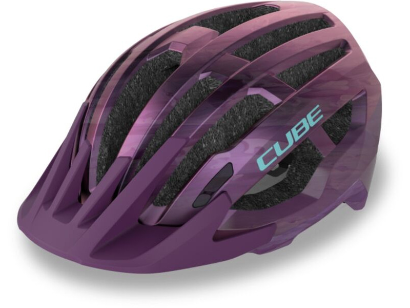 CUBE Helmet Offpath Purple click to zoom image