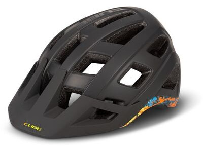CUBE Helmet Badger Black/splash