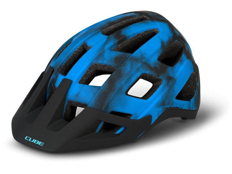CUBE Helmet Badger Blue click to zoom image