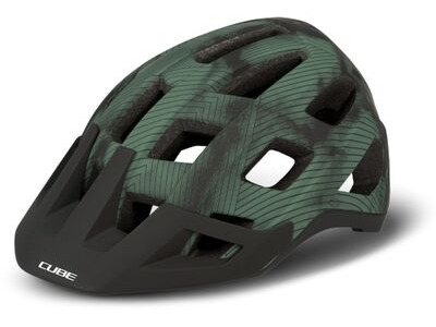 CUBE Helmet Badger Green