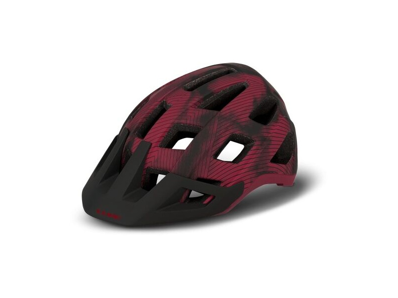 CUBE Helmet Badger Red click to zoom image