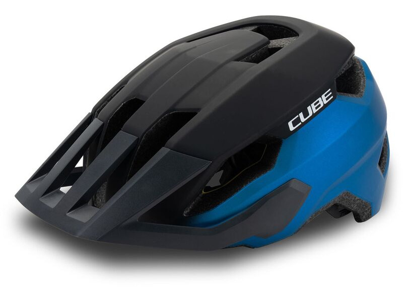 CUBE Helmet Stray X Actionteam blue'n'grey (Action Team) click to zoom image