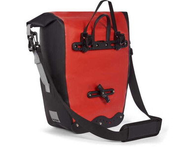 HUMP Reflective Waterproof 30L Single Pannier Red click to zoom image