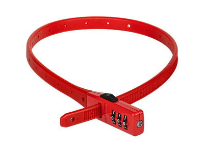 KRYPTONITE LOCK Click Lock Combo 530mm  Red  click to zoom image