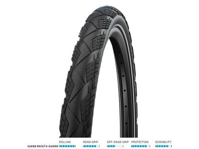 SCHWALBE Marathon Efficiency Evo S/Race VG 28x2.15 Fold