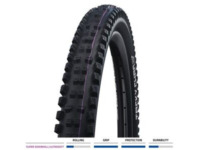 SCHWALBE Tacky Chan Evo S/Downhill TLE 29x2.40 Fold Blk