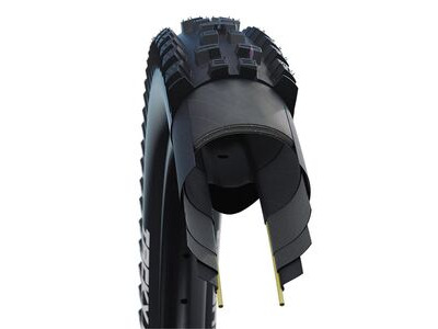 SCHWALBE Tacky Chan Evo S/Downhill TLE 29x2.40 Fold Blk click to zoom image