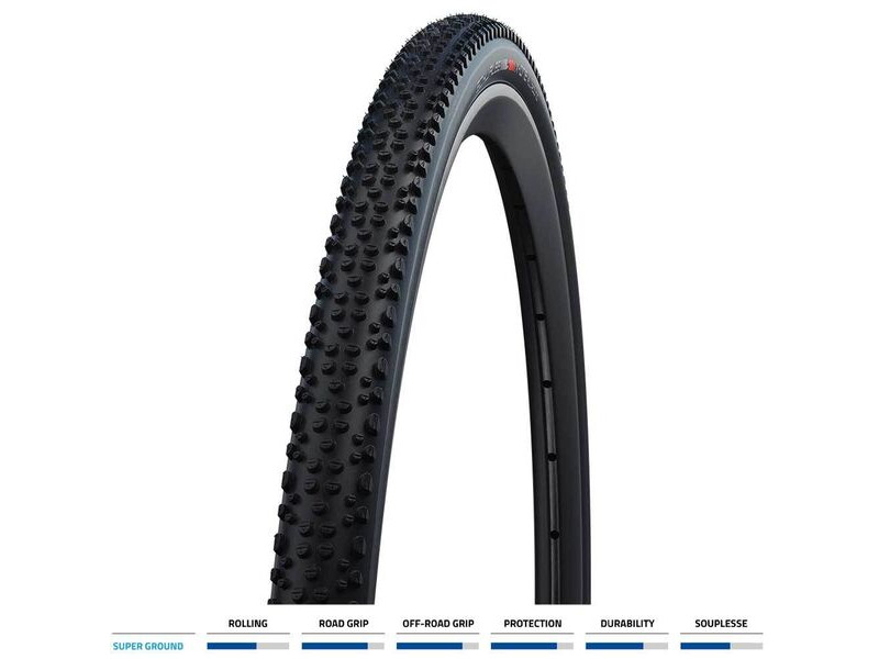 SCHWALBE X-One Alrnd Evo Superground TLE 700x35 Fold click to zoom image