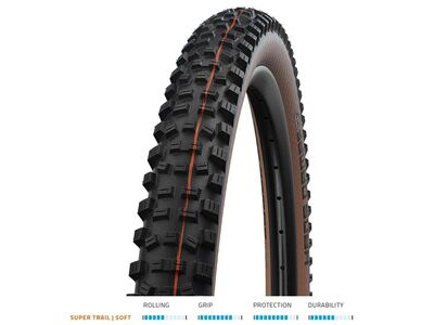 SCHWALBE Hans Dampf Evo S/Trail Soft TLE 29x2.60 Brnz