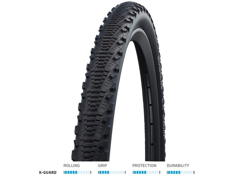 SCHWALBE CX Comp K-Guard 700x38c Blk click to zoom image