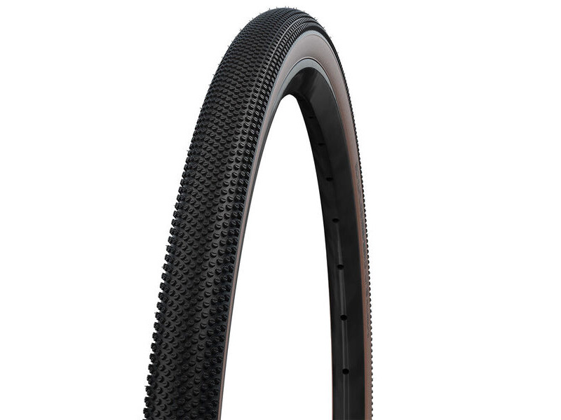 SCHWALBE G-One Allround Perf RaceGuard TLE 700x40c Fold Brnz click to zoom image