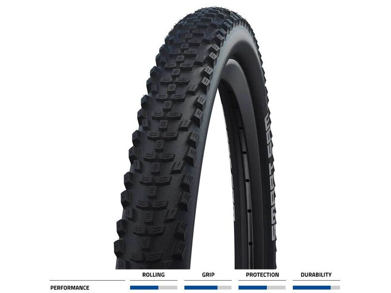 SCHWALBE Smart Sam Performance 26x2.10 Blk click to zoom image