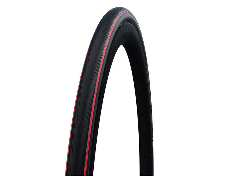 SCHWALBE Lugano II K-Guard 700x25c Fold Blk/Red click to zoom image