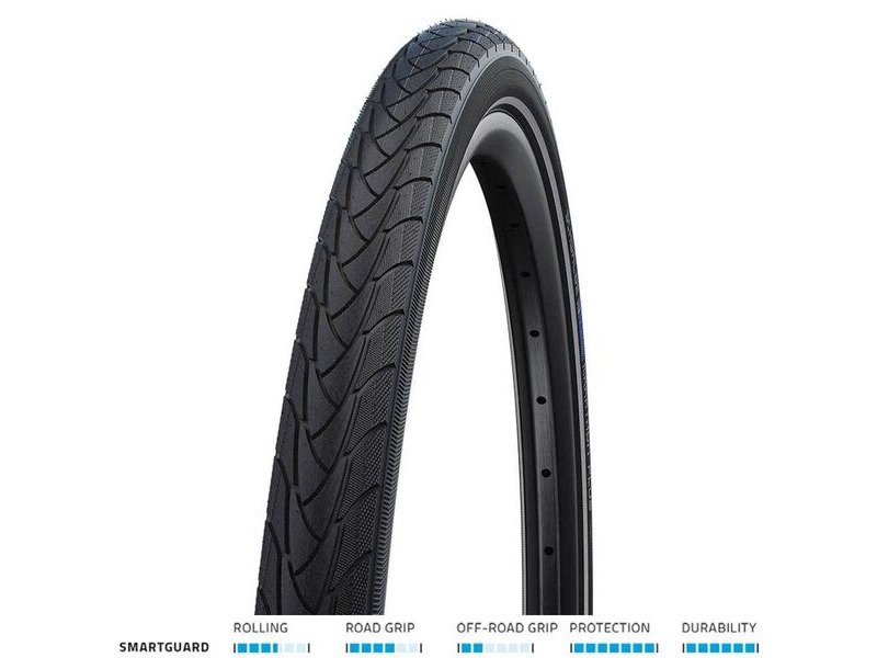 SCHWALBE Marathon Plus Smartguard 24x1.75 Blk/Refl click to zoom image