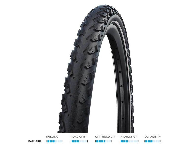 SCHWALBE Land Cruiser Plus P/Guard 700x40c V2 click to zoom image