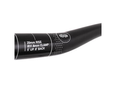 DMR ODUB BAR 35 - 35 mm Rise - Black click to zoom image