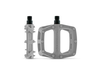DMR V6 Plastic Pedal - Cro-Mo Axle 97mm x 102mm Grey  click to zoom image
