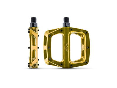 DMR V8 Pedal 95mm x 100mm Gold  click to zoom image