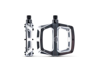 DMR V8 Pedal 95mm x 100mm Silver  click to zoom image
