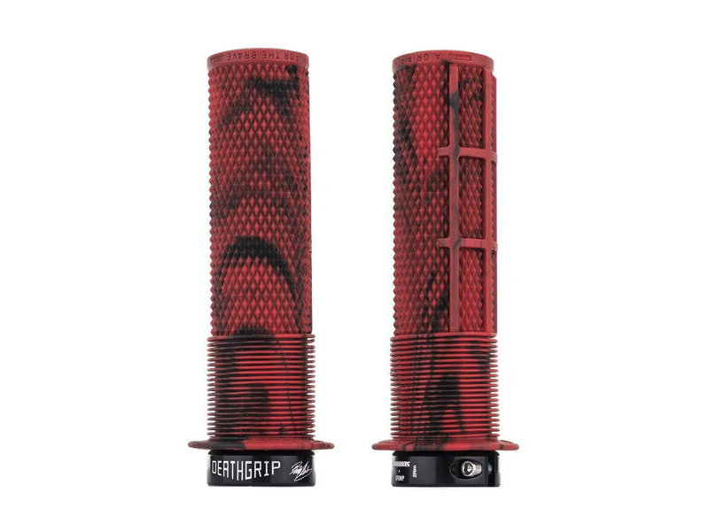 DMR BRENDOG DeathGrip Flange - Thick - Marble Red click to zoom image